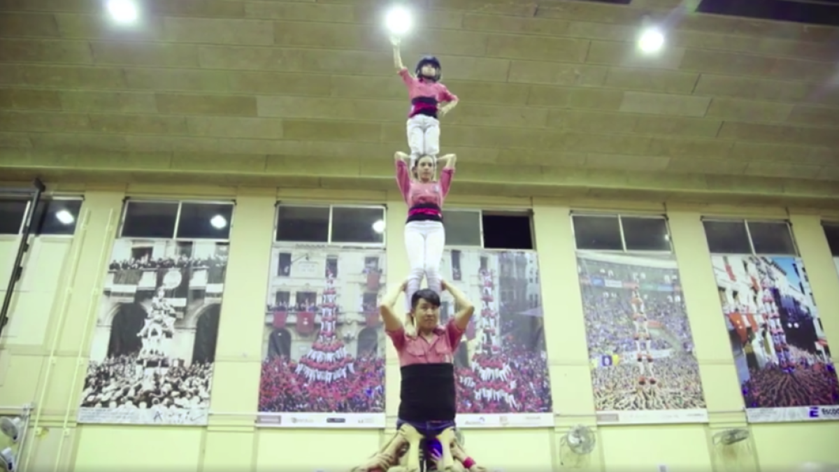 La Colla Vella, protagonista d'un vídeo promocional d'Air China