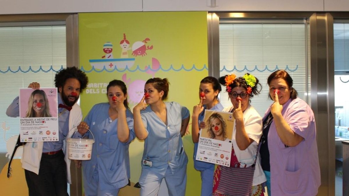 El Hospital Joan XXIII y Pallapupas ponen en marcha la campaña 'Un dia de Nassos'.