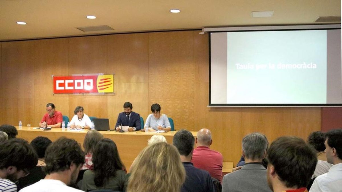 La Taula per la Democràcia convoca dissabte una manifestació a Barcelona «per als drets i les llibertats»