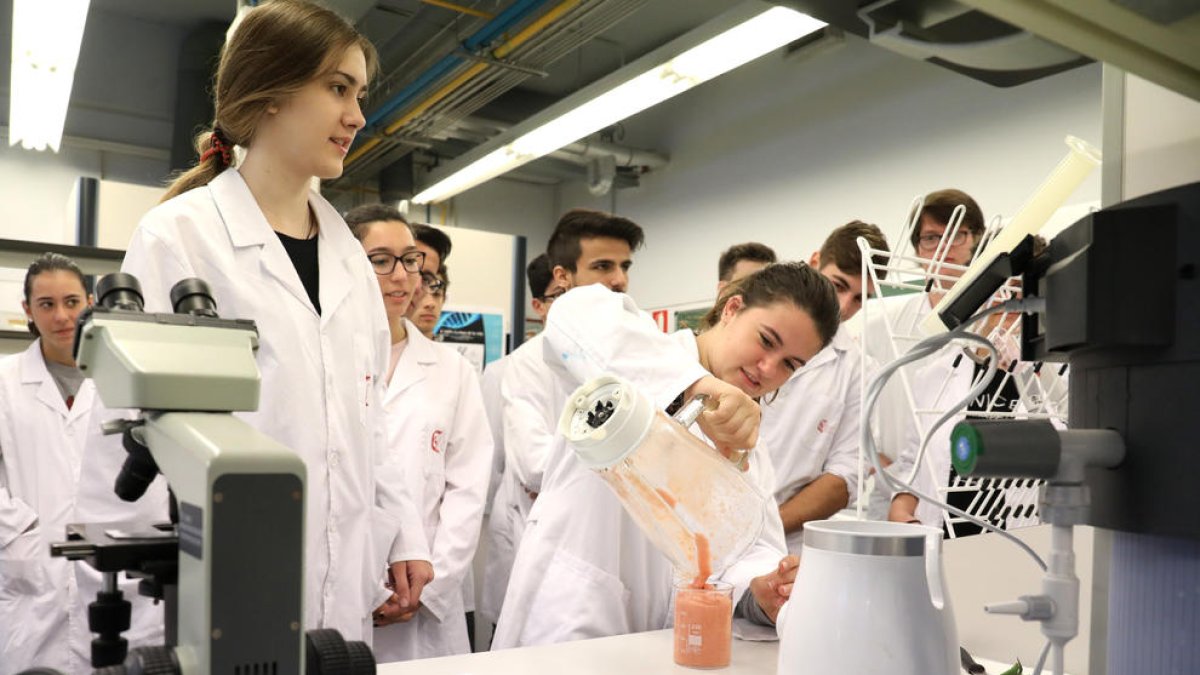 La URV acerca la ciencia a los estudiantes con los talleres prácticos de Fem Recerca