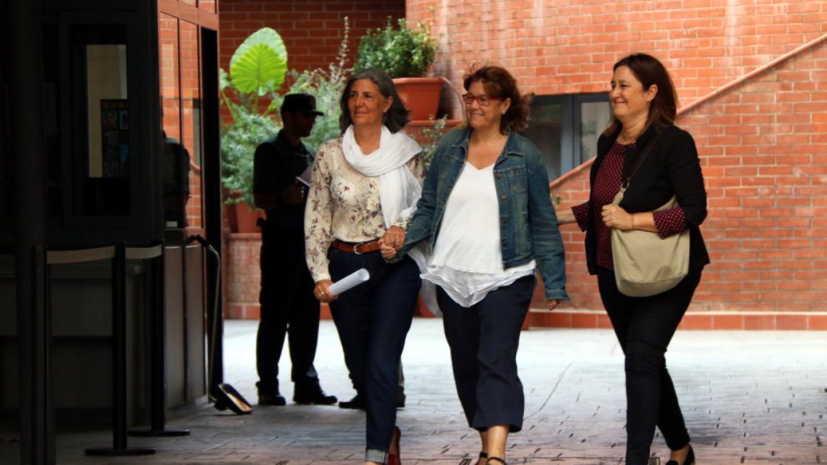 Libertad provisional para cuatro de los detenidos este miércoles por los preparativos del 1-O