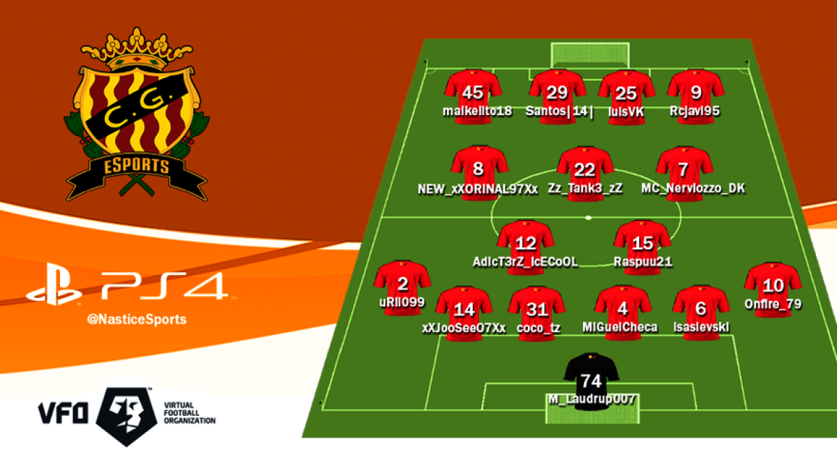El Nàstic eSports tanca les plantilles per a la temporada 17-18 a la VFO