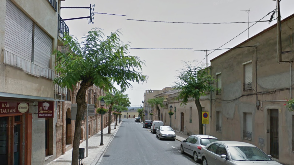 La remodelació es farà fins la cruïlla del carrer Sitjar.