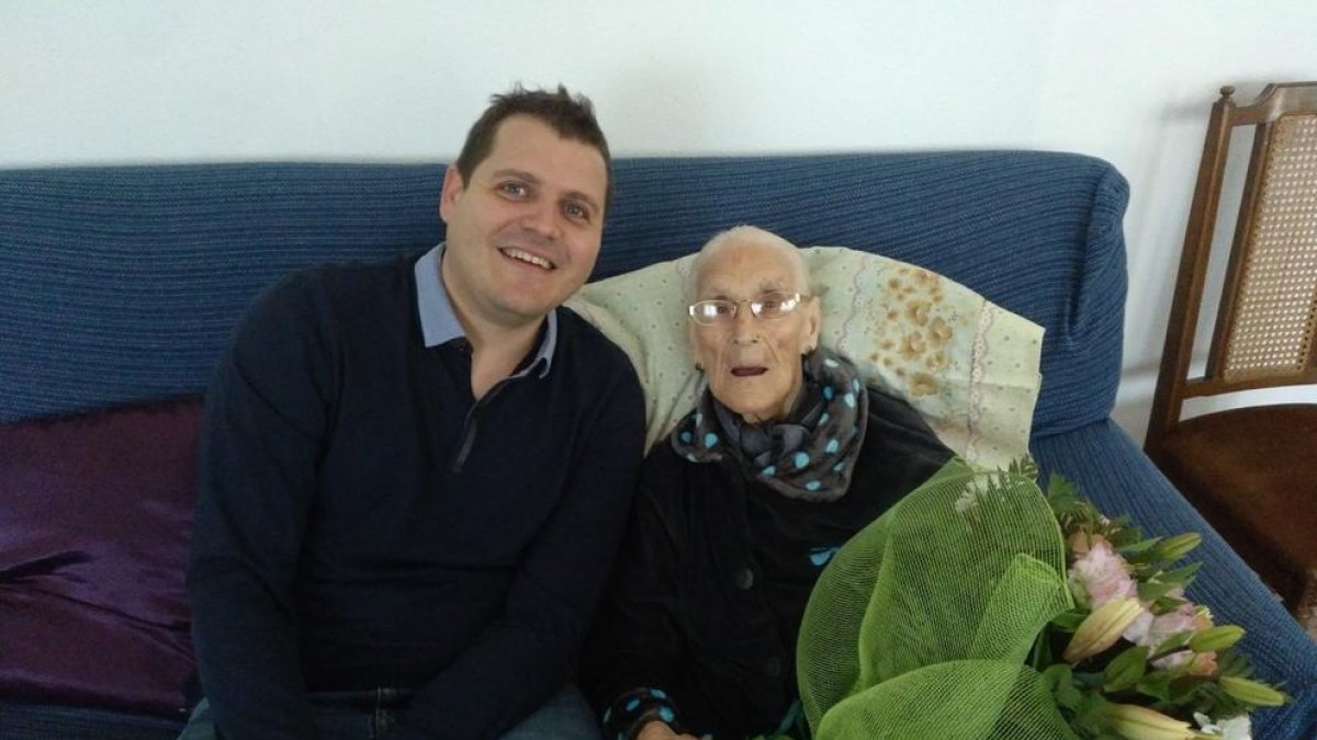 Dolores Carricondo Gallardo compleix 104 anys