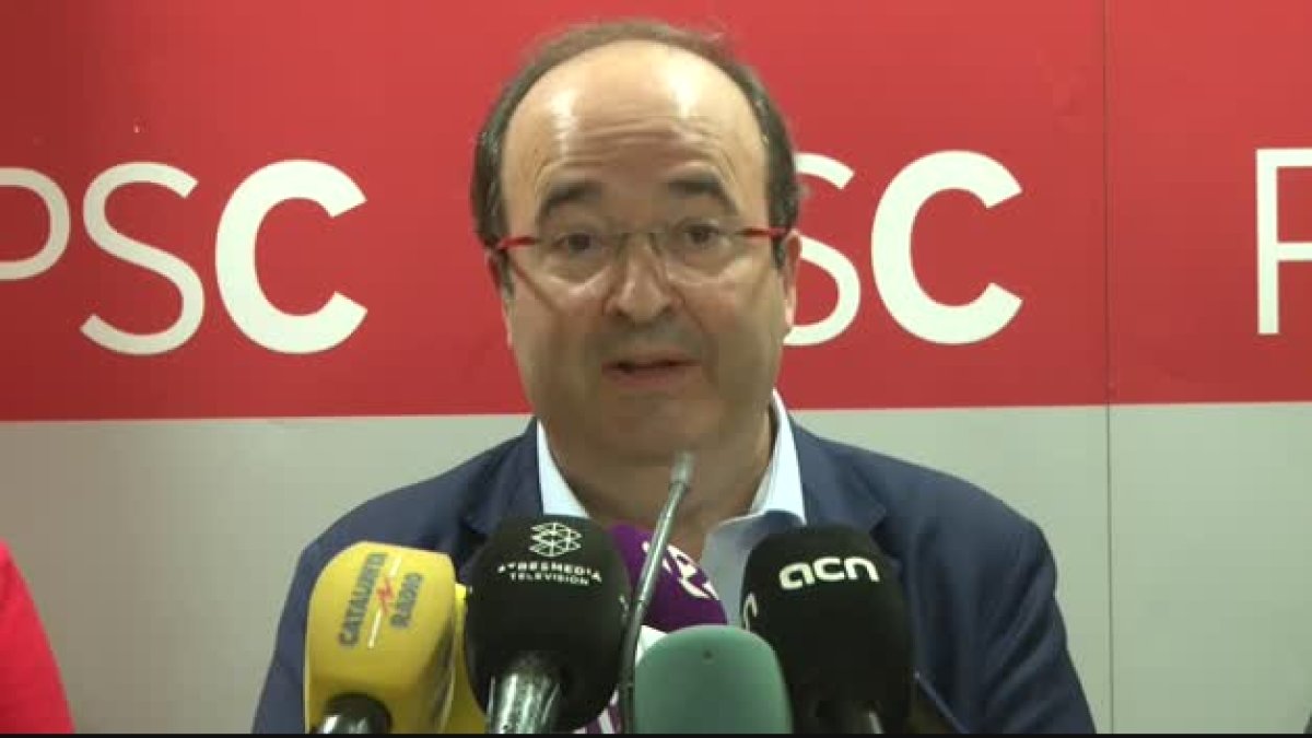 Miquel Iceta, PSC, Javier Fernández, investidura, no, consulta, Rajoy, conversa, PSOE, militància