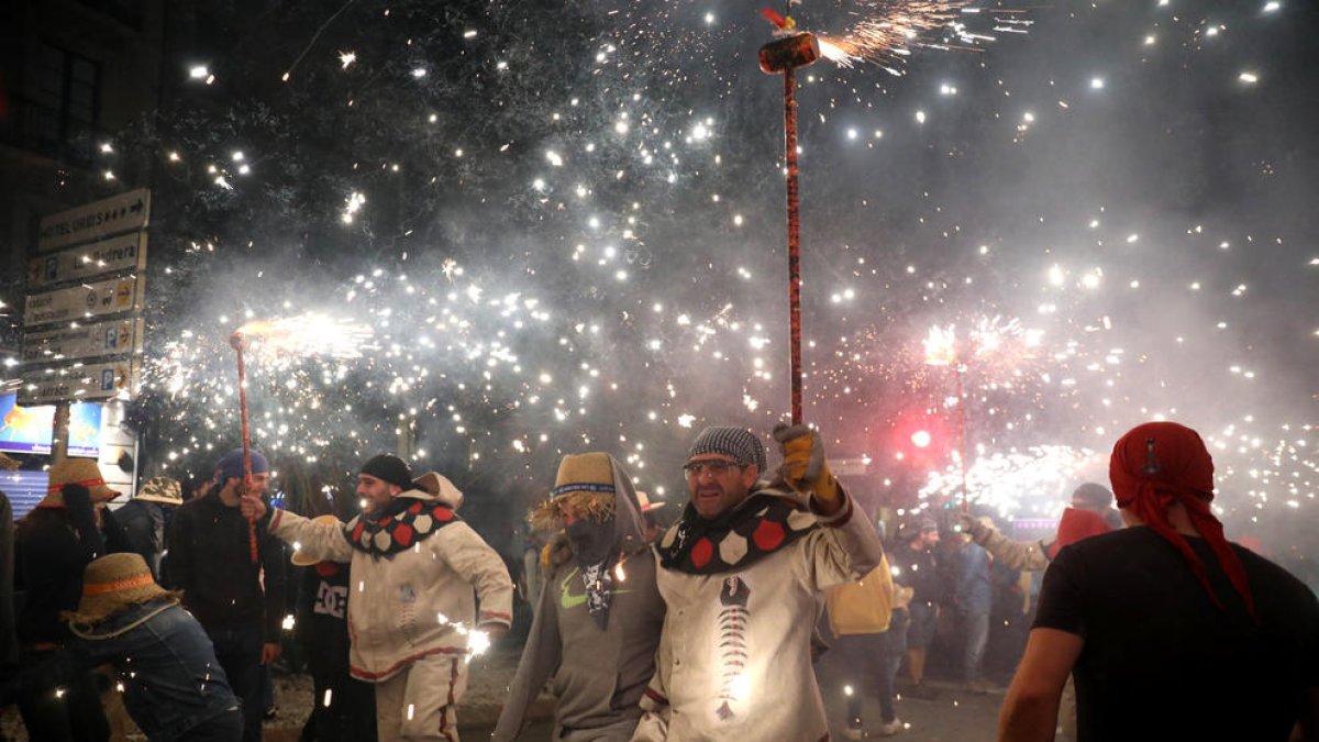 El Correfuego de Santa Tecla cierra diez días de éxtasis y emoción tarraconense