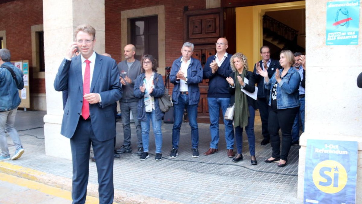Ferran Bel, Madrid, alcalde, Fiscal General Estat, suport, referèndum, Tribunal Suprem, Tortosa, citació