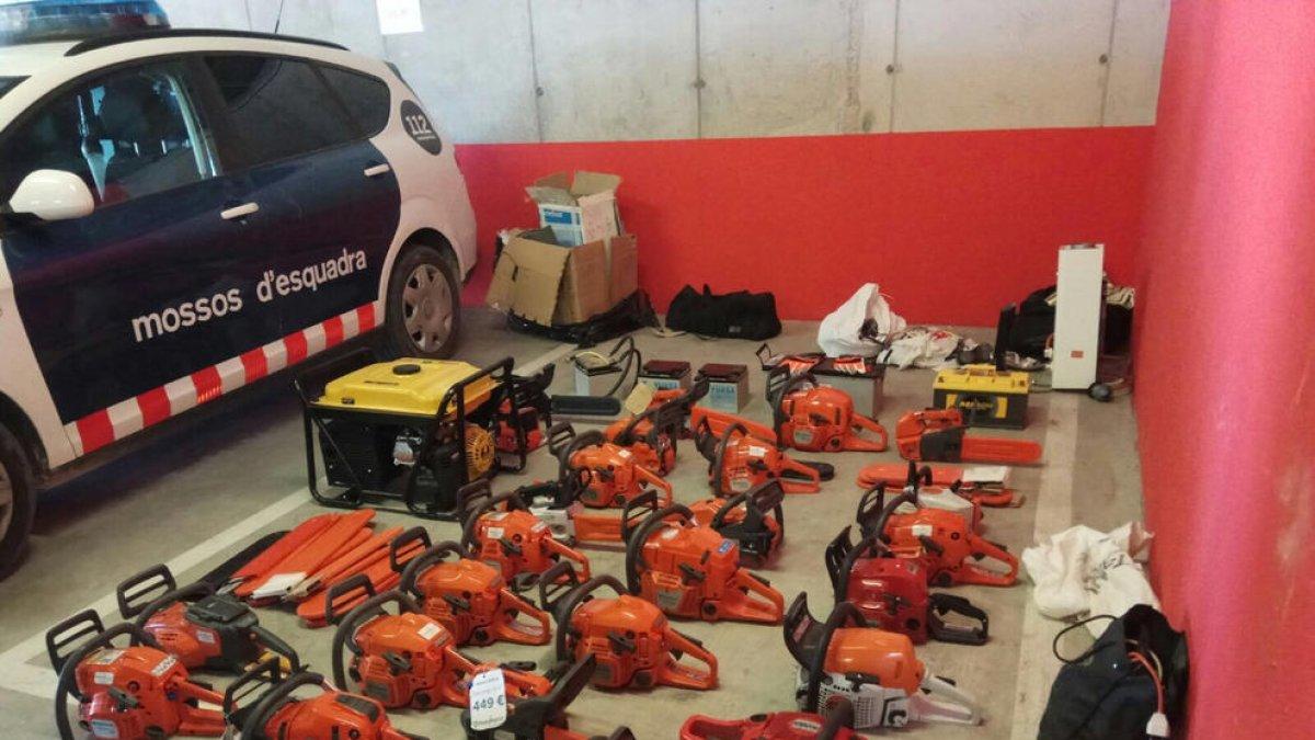 Detenidos dos hombres por robar 21.000 euros en suministros agrícolas de Flix