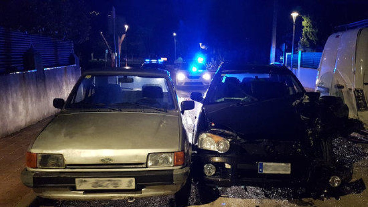 Detingut per conduir begut i drogat a Cunit