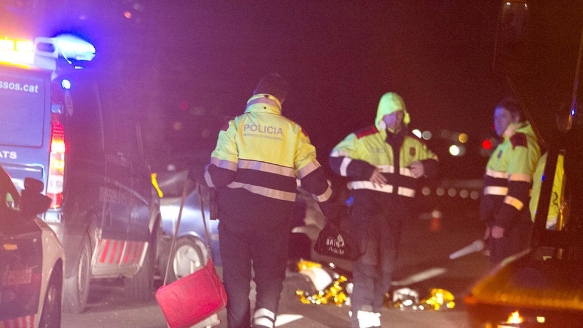 Accident mortal a l'A-7 a l'alçada de Vila-seca