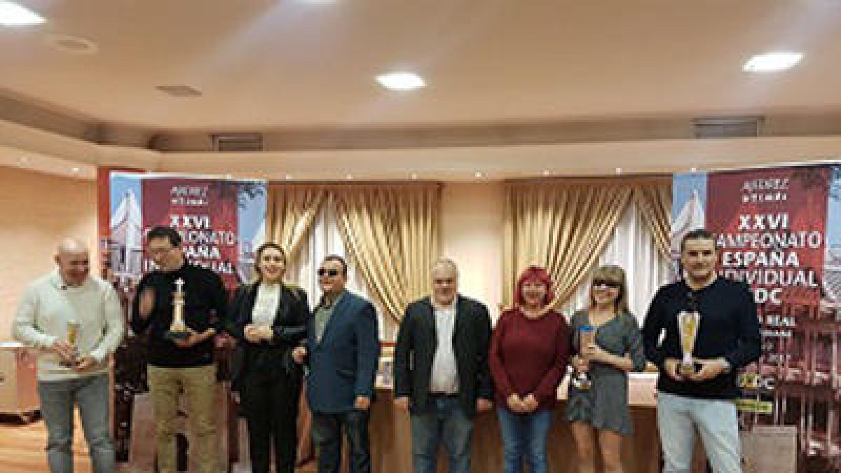 El tarraconense Manuel Palacios, tetracampeón de España de ajedrez para ciegos