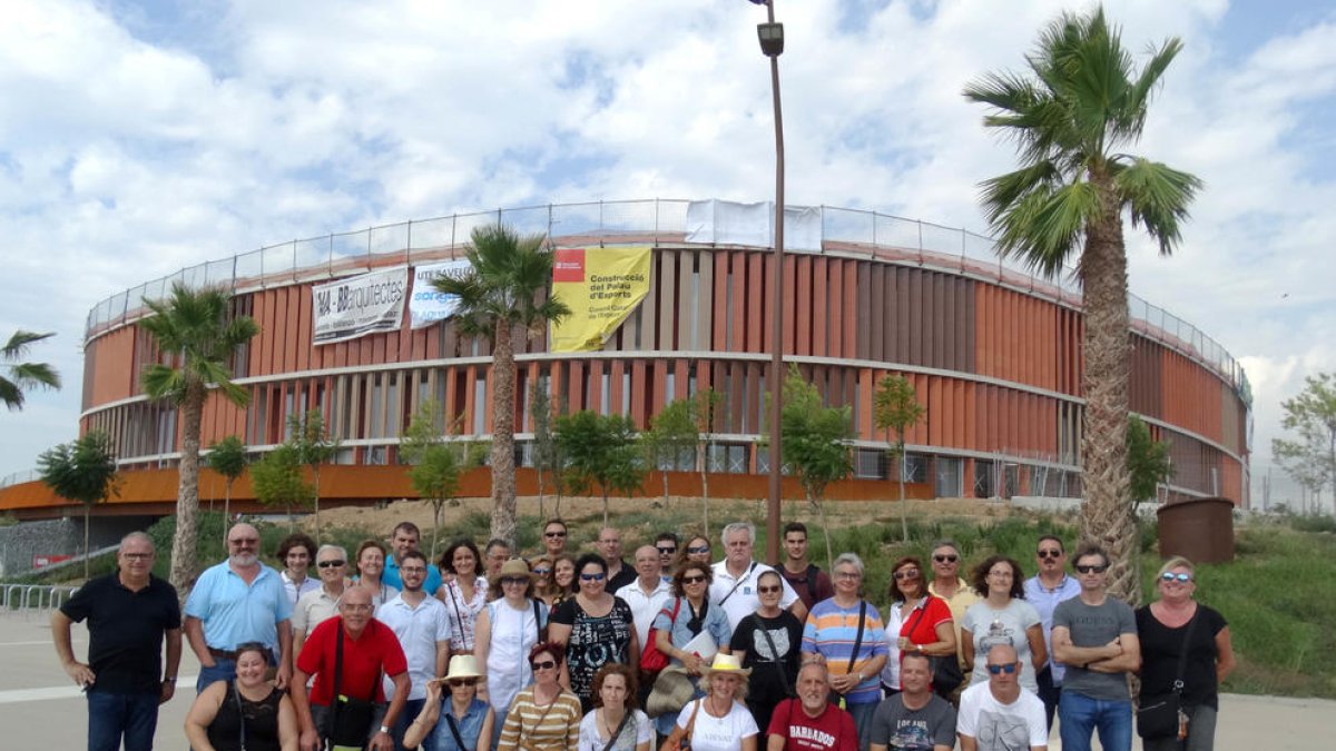 Els voluntaris de Tarragona 2018 visiten l'Anella Mediterrània