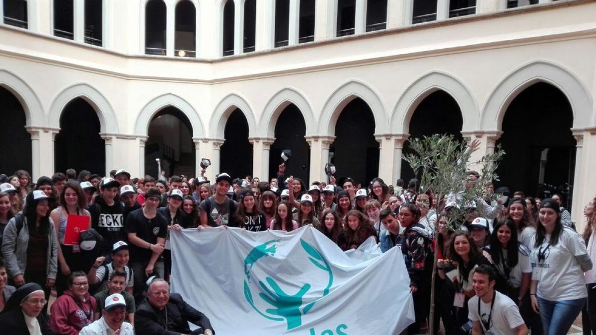 El papa recibirá a tres alumnos tarraconenses del programa 'Scholas Ocurrentes'