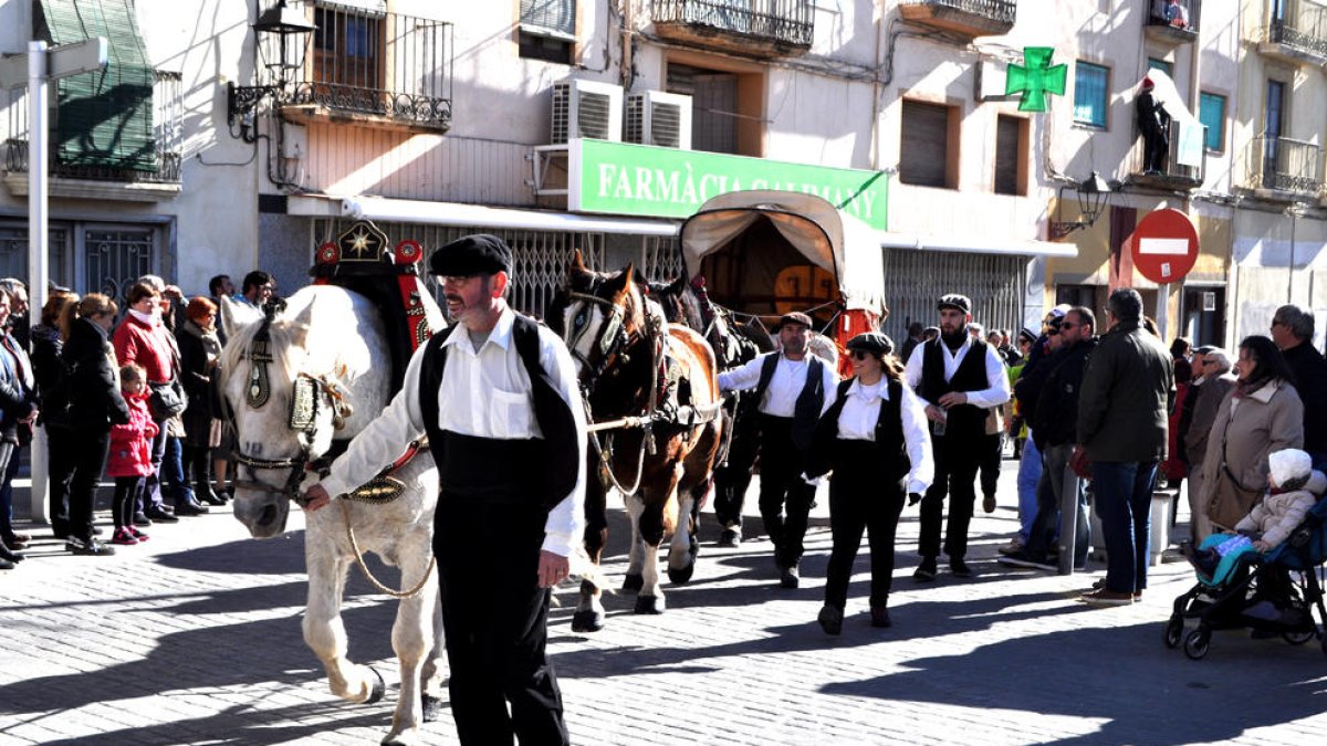 Cuando la logística se hacía con carros