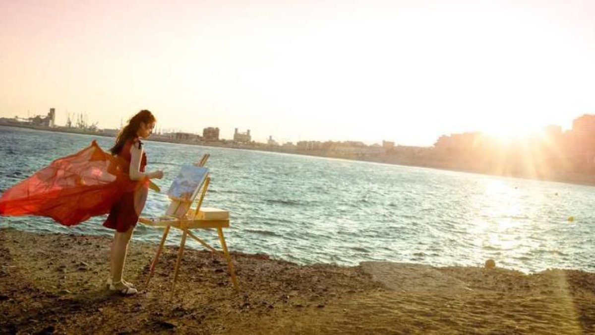 La Platja del Miracle, escenari d'una història d'amor xinesa