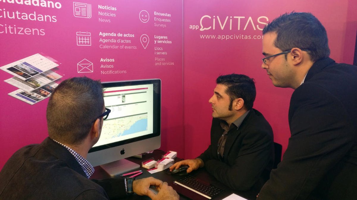 L'App Civitas es presenta a la fira internacional Municipalia