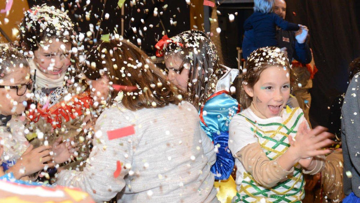 La comparsa del Jardín de Infancia, ganador del desfile del Morell