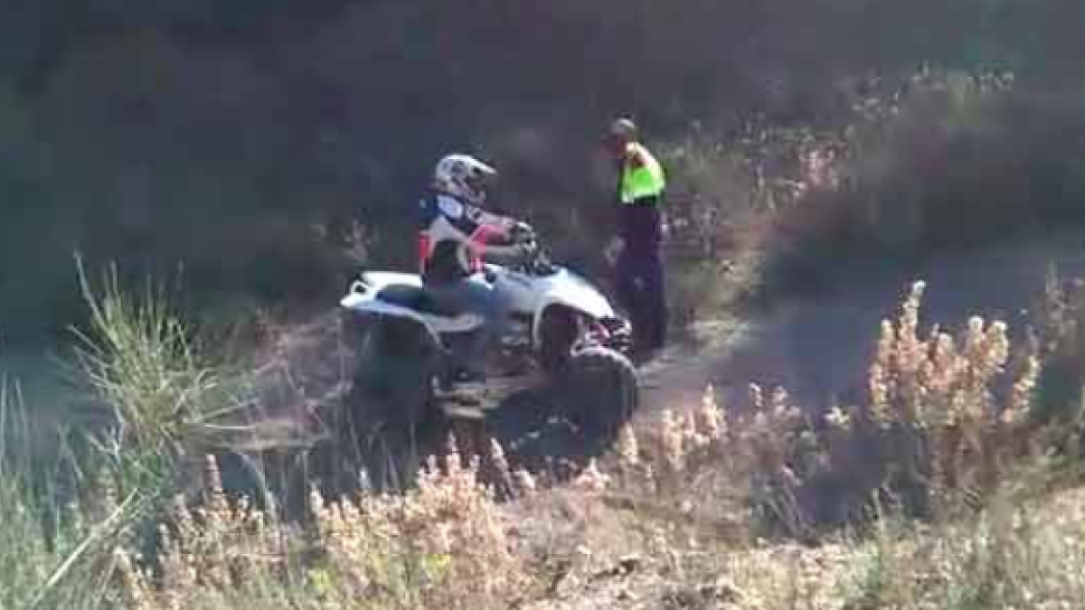 Denunciats quatre homes per circular amb moto i quad per zones naturals de l'Aleixar