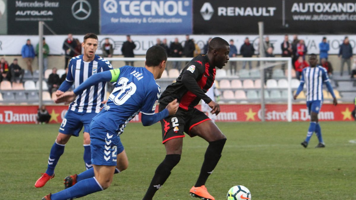 I l'Estadi Municipal va veure tres gols gairebé dos anys després...