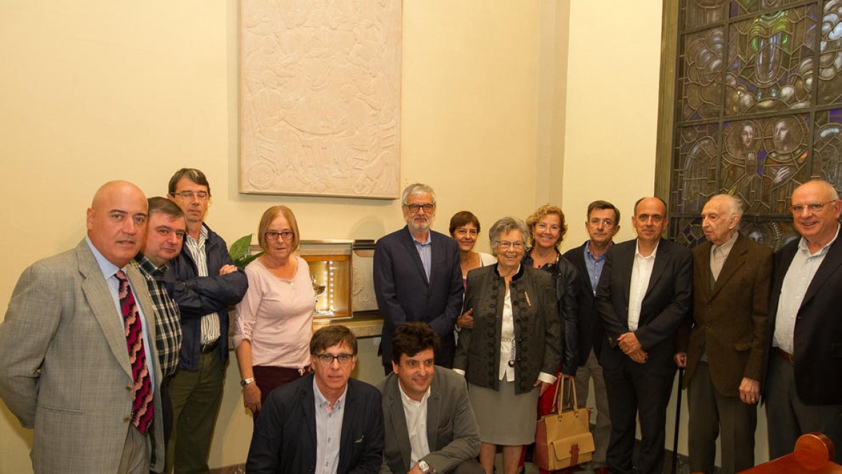 Misericordia estrena la capilla del Santíssim con un relieve de Rebull