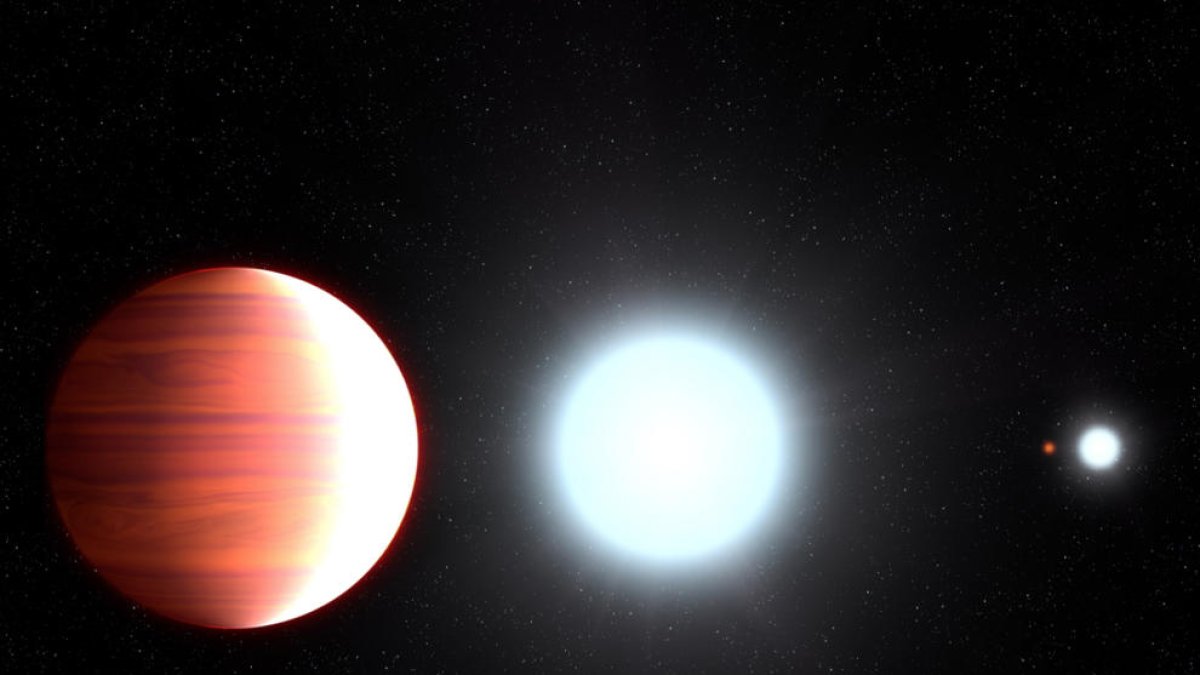 Troben un exoplaneta on hi «neva protector solar»