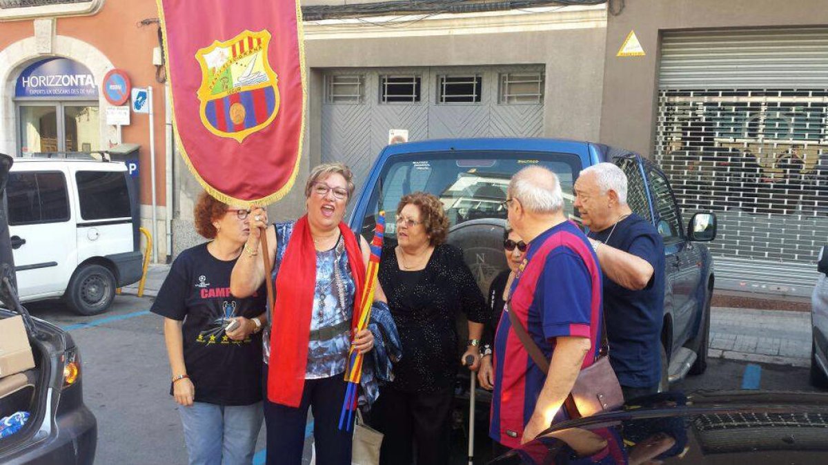 Muere Montserrat Civit, presidenta de la Peña Barcelonista de Segur de Calafell