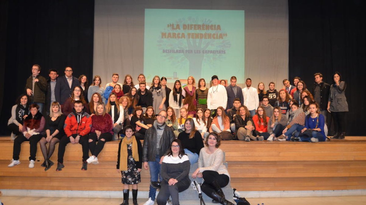 Modelos que desfilan sin etiquetas