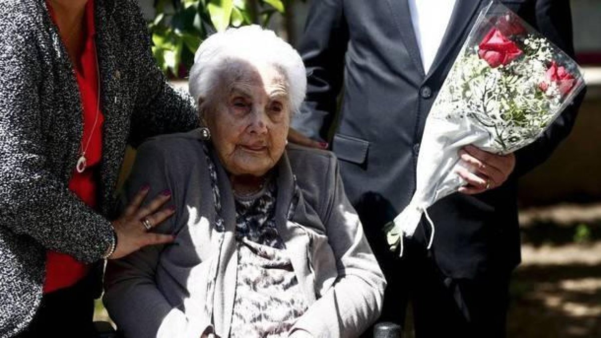 La dona més longeva d'Europa té 116 anys i viu a Barcelona