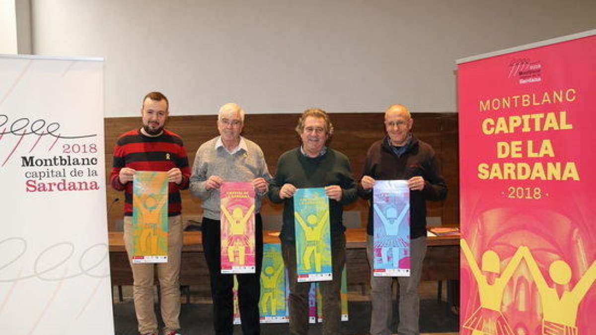 Montblanc se propone rodear toda la muralla con una grandiosa sardana