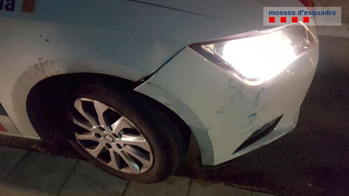 Envesteix als Mossos després d'escapar-se d'un control