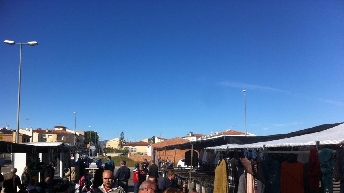 El mercat dels diumenges de Banyeres del Penedès tanca provisionalment