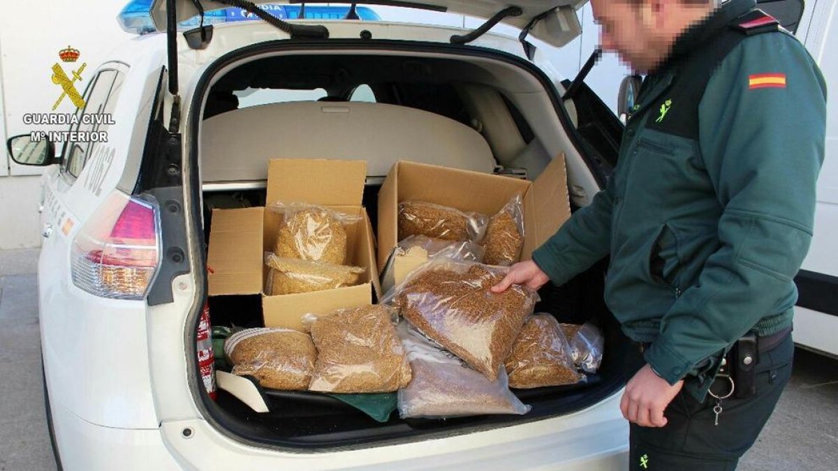 Nuevo golpe contra el contrabando de picadura de tabaco