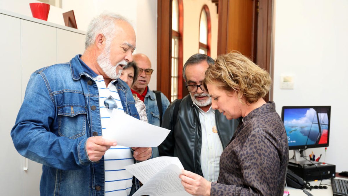 La CUP, ERC e ICV darán apoyo al Pleno a una moción de la Marea Pensionista