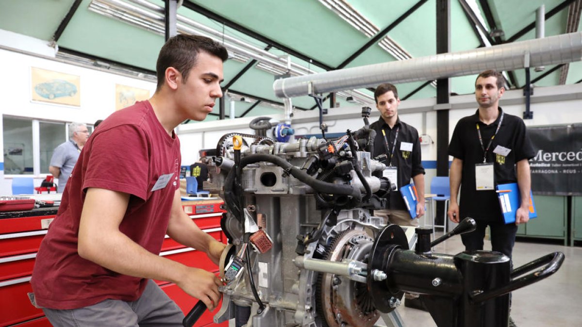 Alumnes del Pere Martell competeixen per ser els millors de Catalunya en especialitats d'FP