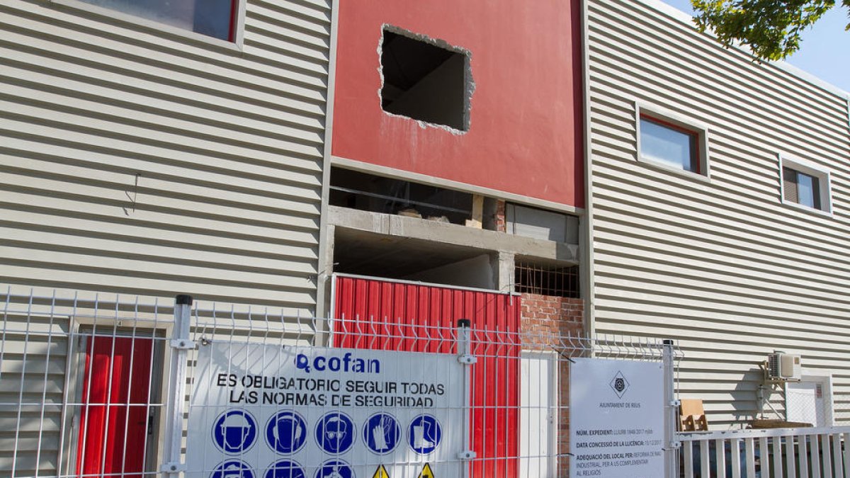 Finalitza la segona fase dels treballs d'ampliació de la mesquita de Reus