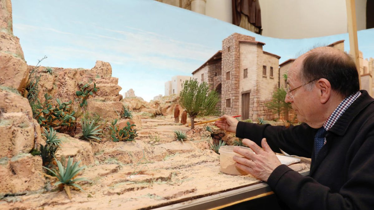 El único Diorama de la Pasión de la ciudad se inaugura el viernes en Sant Joan