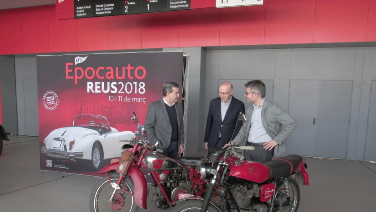 Vauxhall, Citroën, Siata i Moto Guzzi presents a la fira Epocauto de Reus