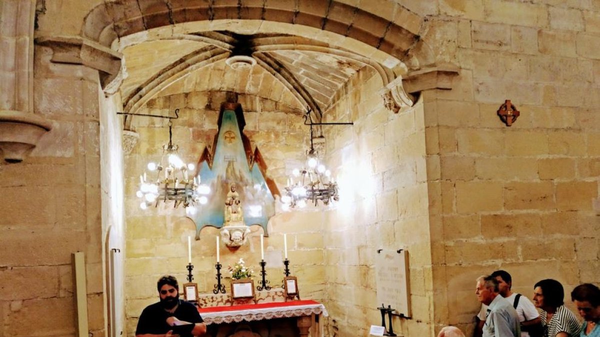 Vimobdí i Poblet redescobreix l'altar de Jujol de l'església