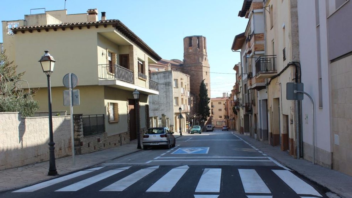 Alcover instal·la tres nous passos elevats per millorar la seguretat dels veïns