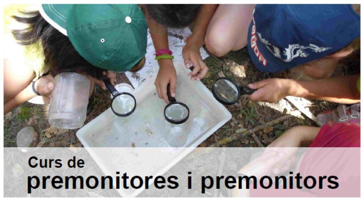 Imatge del cartell del curs de premonitor de l'Arboç