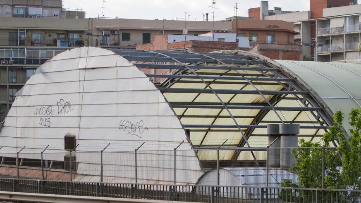 La reparació de la coberta del Ploms millorarà la seguretat de l'estructura