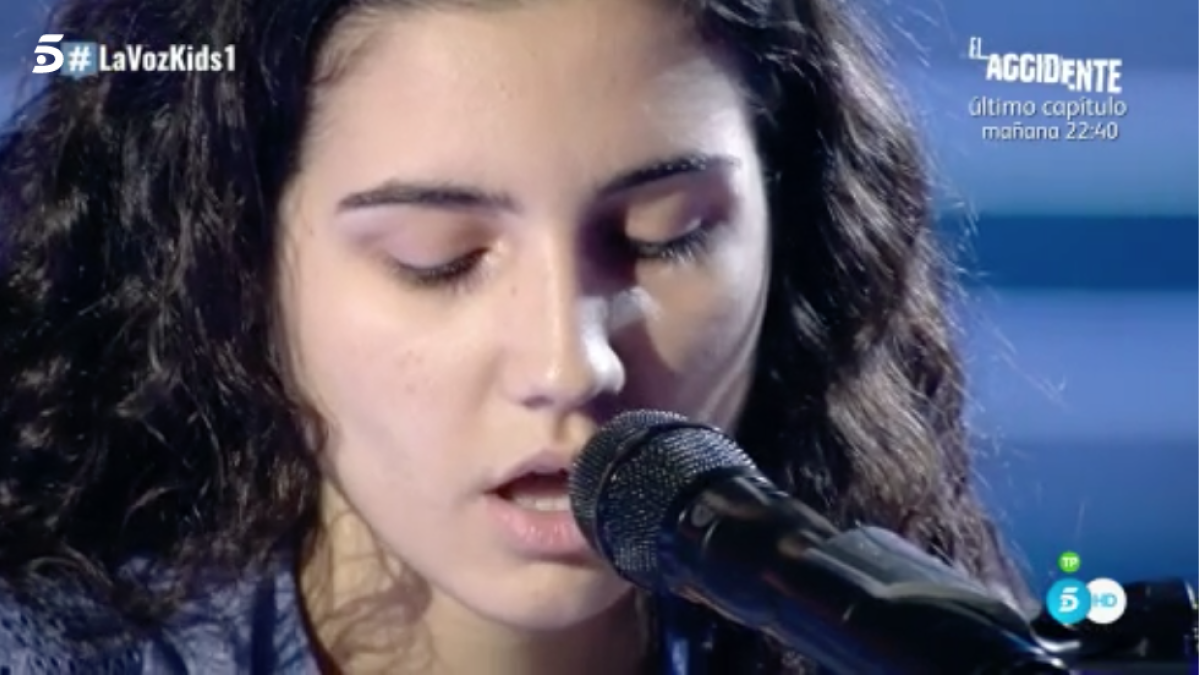 La cambrilenca Irene Colmenero entra a La Voz Kids