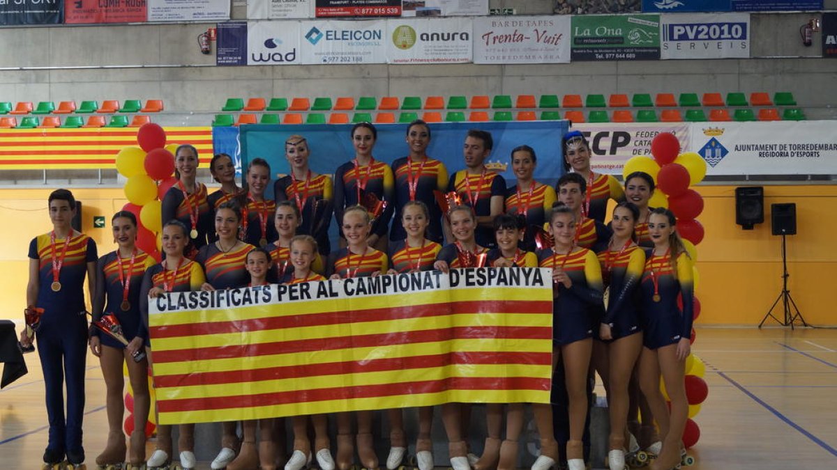 Torredembarra ha acollit el Campionat de Catalunya de Patinatge Artístic