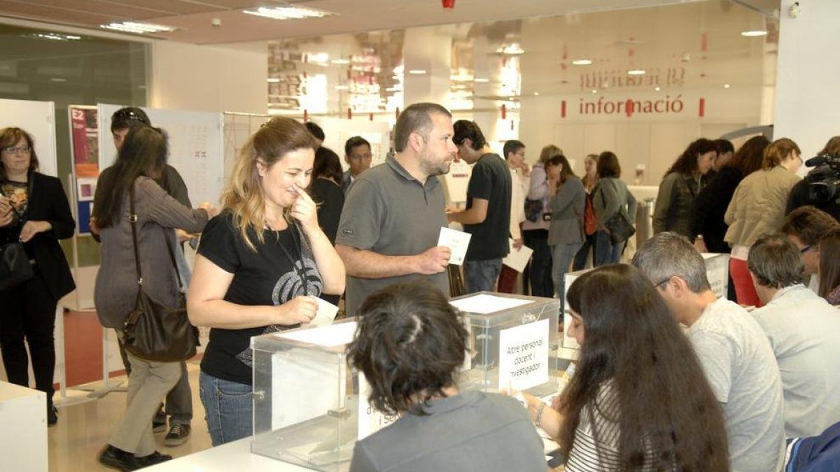 La URV engega el procés electoral per escollir rector