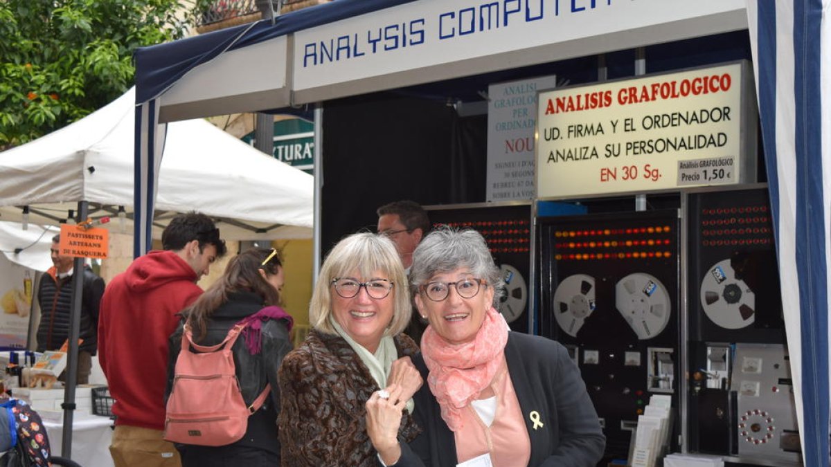 Los paradistas de la Feria de Primavera de Tarragona pendientes del tiempo