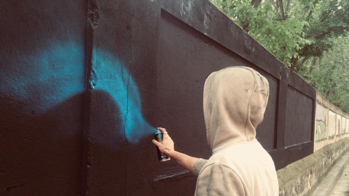 Els grafittis, protagonistes al Morell