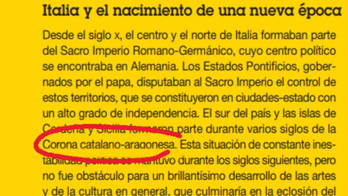 L'IEC diu que el govern d'Aragó «tergiversa la història» per retirar llibres amb el terme «Corona catalanoaragonesa»