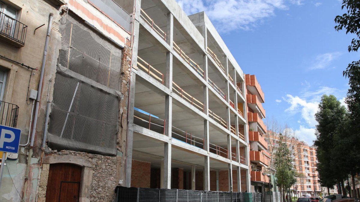 La residència al carrer Batan quedarà enllestida el darrer trimestre de 2018