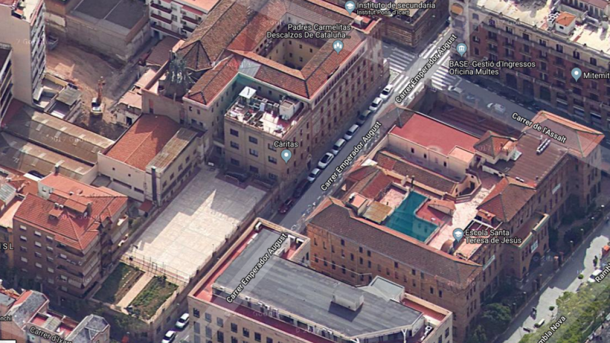 Les Teresianes volen unir el centre i una nova llar d'infants amb una passarel·la