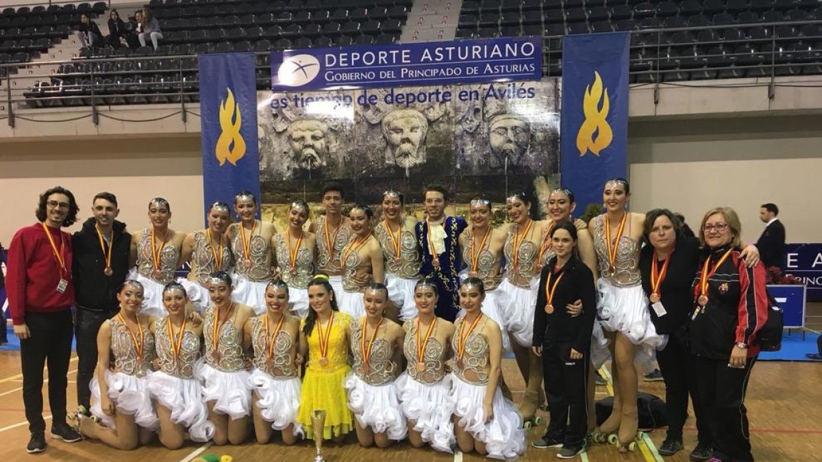 El Grup Xou del Reus Deportiu, tercer d'Espanya